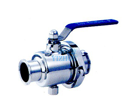 Sanitation grade ball valve
