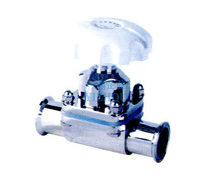 Sanitation grade diaphragm valve