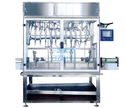 Automatic linear filling machine