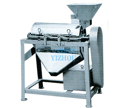 Single-channel pulping machine