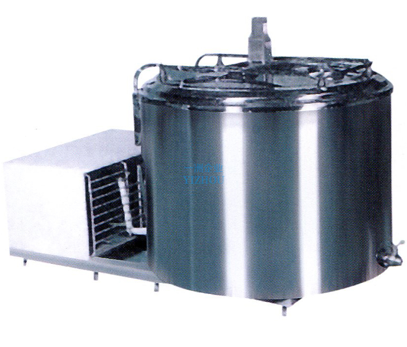Vertical and horizontal direct cooling milk tank