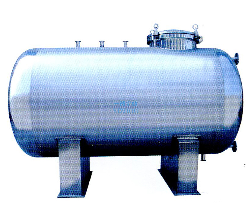 Vertical and horizontal single-layer storage tank