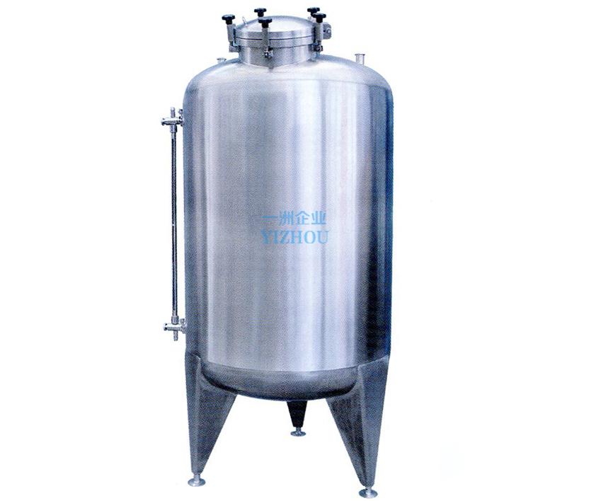 Vertical and horizontal single-layer storage tank